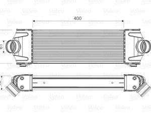 Intercooler compresor VALEO 818550