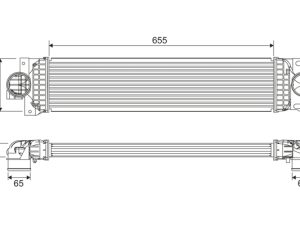 Intercooler compresor VALEO 818699