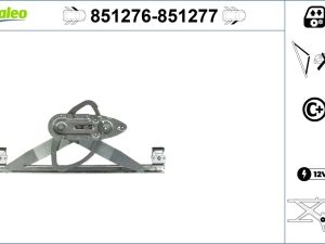 Mecanism actionare geam VALEO 851276