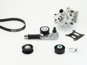 Pompa apa + Set curea transmisie cu caneluri CONTITECH 6PK1642WP2 – FORD | AutoRival