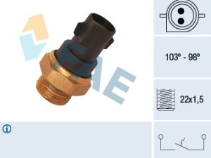 Comutator temperatura ventilator radiator FAE 37290 – FORD | AutoRival
