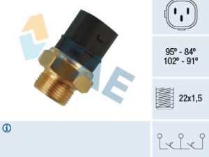 Comutator temperatura ventilator radiator FAE 38180 – FORD | AutoRival