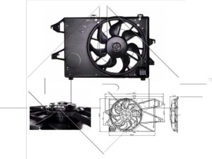 Ventilator radiator NRF 47005 – FORD | AutoRival