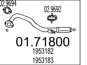 Racord evacuare MTS 01.71800 – FORD | AutoRival