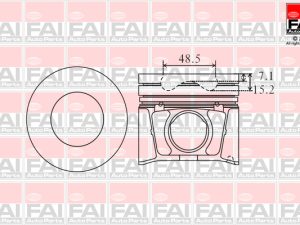 Piston FAI AUTOPARTS PK10-000 – FORD | AutoRival