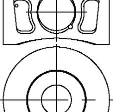 Piston FAI AUTOPARTS PK38-000 – FORD | AutoRival