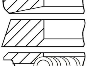 Set segmenti piston FAI AUTOPARTS PR25-000 – FORD | AutoRival
