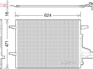Condensator climatizare DENSO DCN10027 – FORD | AutoRival
