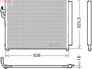 Condensator climatizare DENSO DCN10049 – FORD | AutoRival