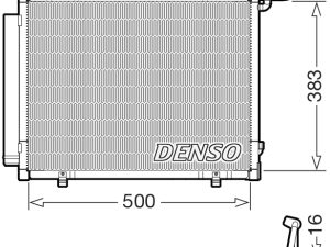 Condensator climatizare DENSO DCN10057 – FORD | AutoRival