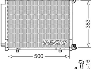 Condensator climatizare DENSO DCN10058 – FORD | AutoRival