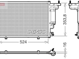 Condensator climatizare DENSO DCN10059 – FORD | AutoRival