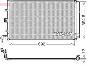 Condensator climatizare DENSO DCN10063 – FORD | AutoRival