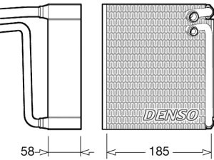 Evaporator aer conditionat DENSO DEV09025 – FORD | AutoRival