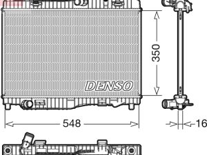 Radiator racire motor DENSO DRM10006 – FORD | AutoRival