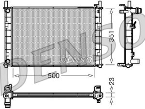Radiator racire motor DENSO DRM10046 – FORD | AutoRival