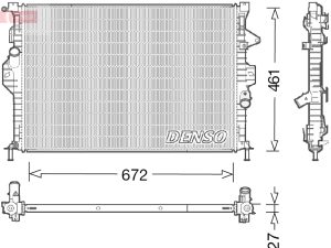 Radiator racire motor DENSO DRM10048 – FORD | AutoRival