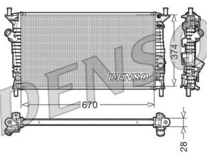 Radiator racire motor DENSO DRM10074 – FORD | AutoRival