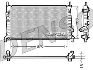 Radiator racire motor DENSO DRM10075 – FORD | AutoRival