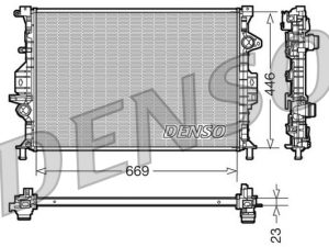 Radiator racire motor DENSO DRM10077 – FORD | AutoRival
