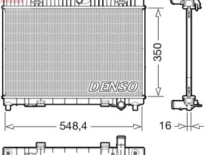 Radiator racire motor DENSO DRM10113 – FORD | AutoRival