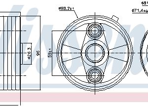 Radiator racire ulei cutie de viteze automata NISSENS 91267 – FORD | AutoRival