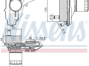 Radiator ulei motor NISSENS 91329 – FORD | AutoRival