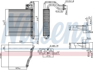 Evaporator aer conditionat NISSENS 92333 – FORD | AutoRival