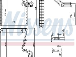 Evaporator aer conditionat NISSENS 92372 – FORD | AutoRival
