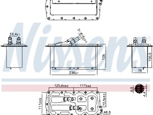 Intercooler compresor NISSENS 96158 – FORD | AutoRival