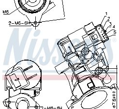 Supapa EGR NISSENS 98181 – FORD | AutoRival