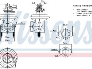 Supapa EGR NISSENS 98474 – FORD | AutoRival