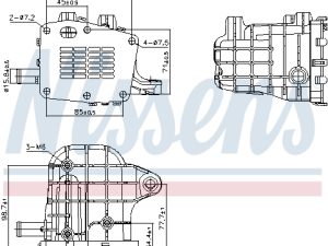 Radiator recirculare gaze de esapament NISSENS 989481 – FORD | AutoRival