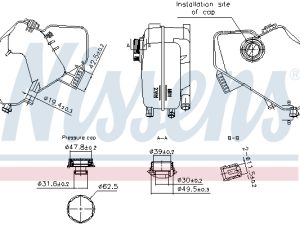 Vas de expansiune racire NISSENS 996322 – FORD | AutoRival