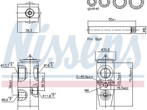Supapa expansiune clima NISSENS 999448 – FORD | AutoRival