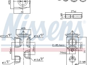 Supapa expansiune clima NISSENS 999453 – FORD | AutoRival