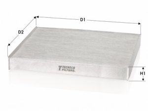 Filtru aer habitaclu TECNECO FILTERS CK10059 – FORD | AutoRival