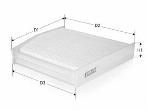 Filtru aer habitaclu TECNECO FILTERS CK11743 – FORD | AutoRival