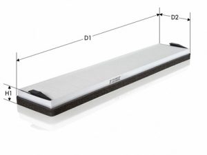Filtru aer habitaclu TECNECO FILTERS CK5664 – FORD | AutoRival