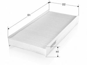Filtru aer habitaclu TECNECO FILTERS CK8831 – FORD | AutoRival
