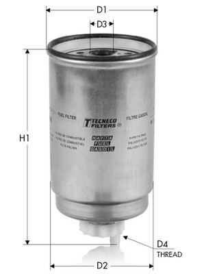 Filtru combustibil TECNECO FILTERS GS0296 – FORD | AutoRival