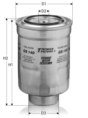 Filtru combustibil TECNECO FILTERS GS140 – FORD | AutoRival