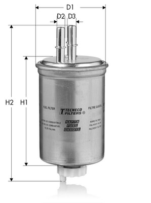 Filtru combustibil TECNECO FILTERS GS226 – FORD | AutoRival