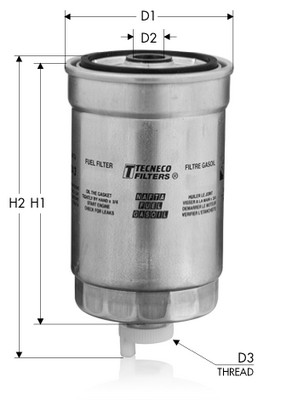 Filtru combustibil TECNECO FILTERS GS58 – FORD | AutoRival