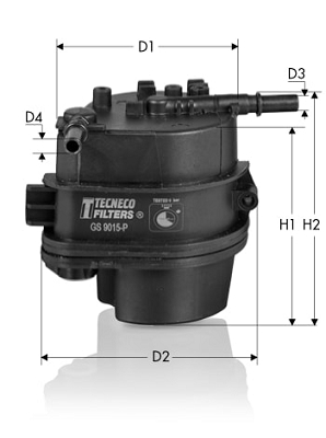 Filtru combustibil TECNECO FILTERS GS9015P – FORD | AutoRival