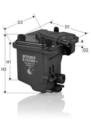 Filtru combustibil TECNECO FILTERS GS9947/1P – FORD | AutoRival