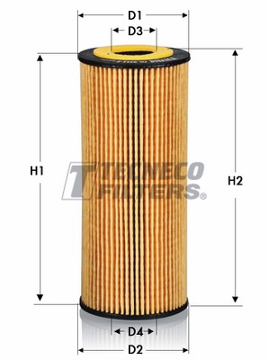 Filtru ulei TECNECO FILTERS OL0204E – FORD | AutoRival