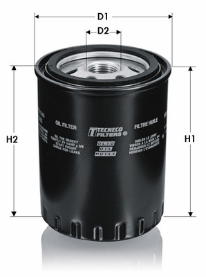 Filtru ulei TECNECO FILTERS OL195 – FORD | AutoRival