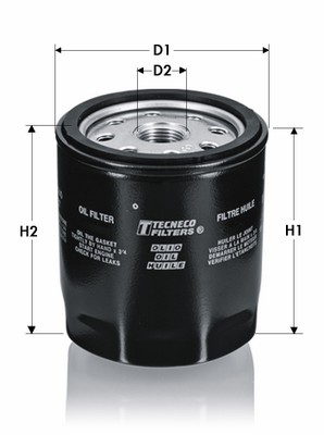 Filtru ulei TECNECO FILTERS OL531/77 – FORD | AutoRival