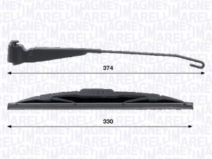 Set stergatoare curatare parbriz MAGNETI MARELLI 000723180435 – FORD | AutoRival
